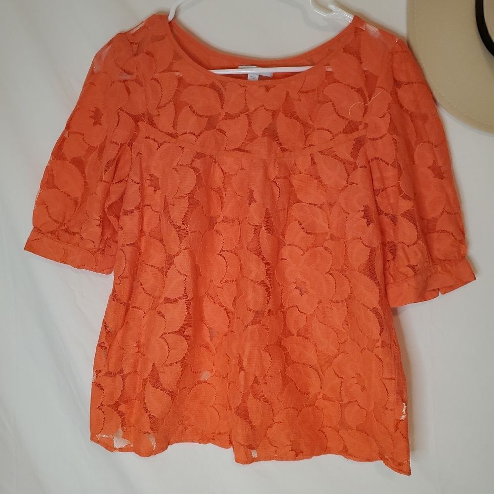 EUC GAP ORANGE BLOUSE
